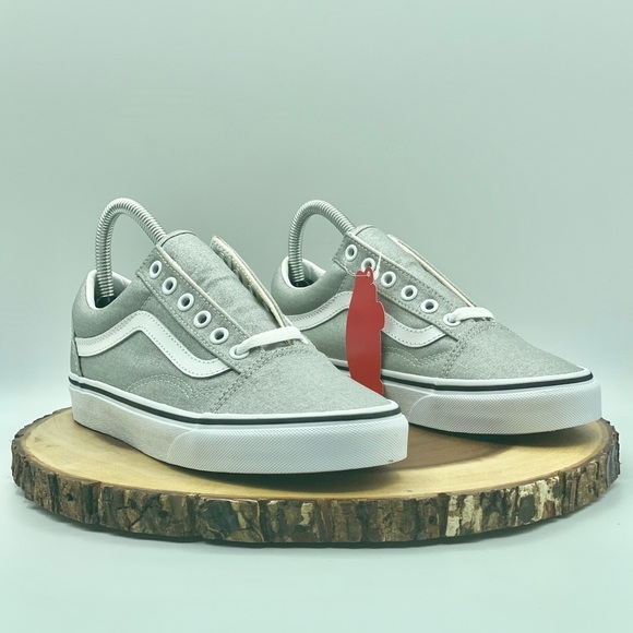VANS Women’s Silver Old Skool Various Sizes - Picture 5 of 9